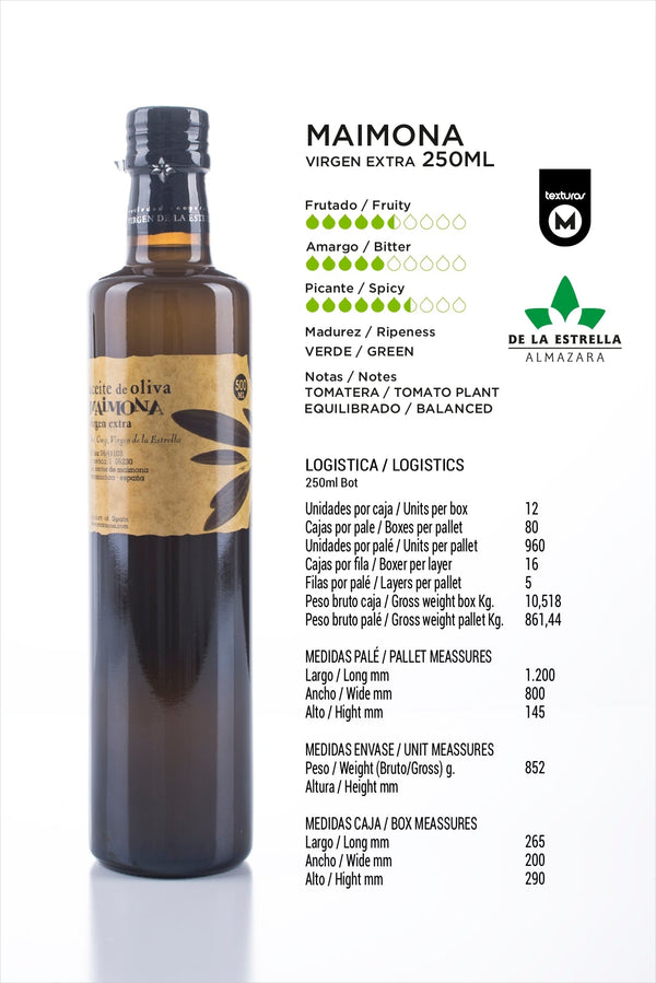 Maimona Extra Virgin Olive Oil (EVOO) - 16.9 Oz.